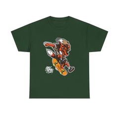 Rad Fox Skater--Printed Graffiti