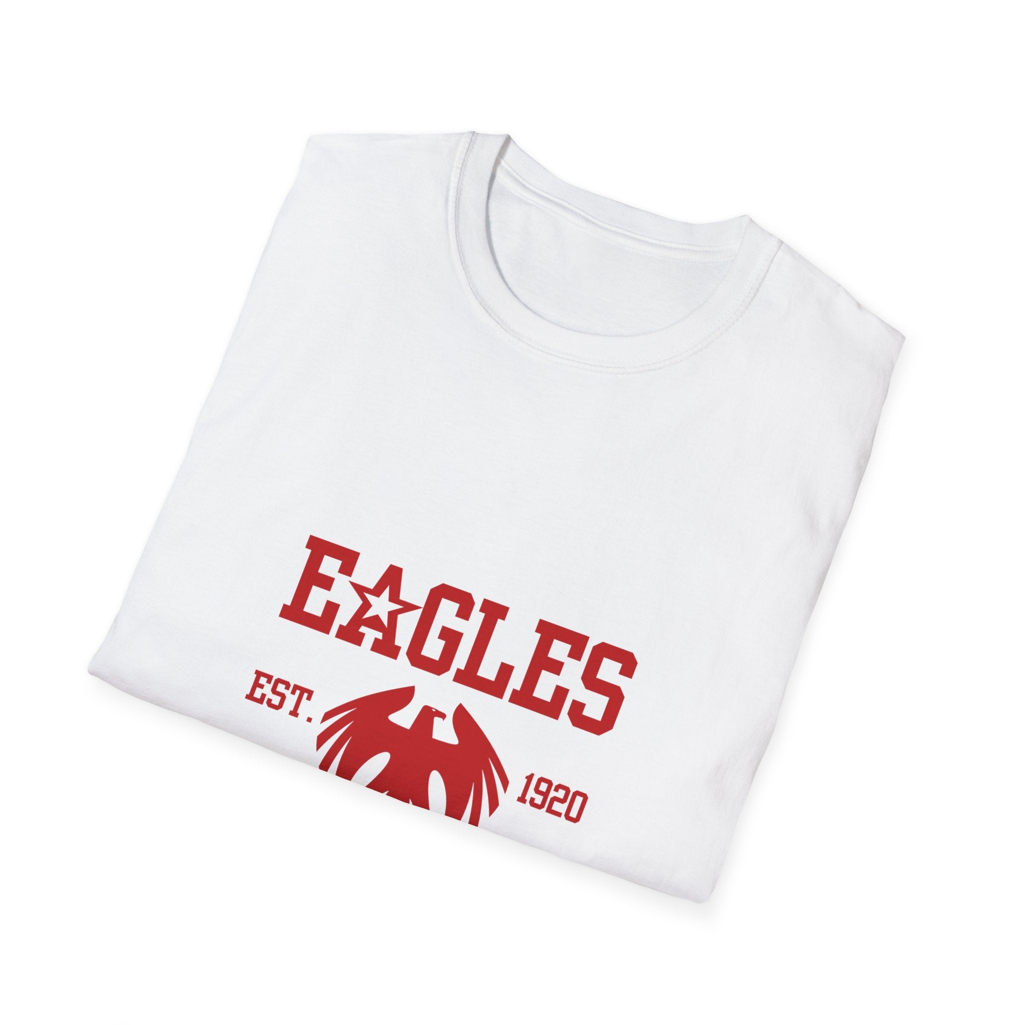 Eagles Est. 1920 Unisex Softstyle Girls T-Shirt - Casual Vintage Wear