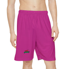 Vibrant Men’s Sports Shorts - Comfortable Athletic Wear for Active Lifestyles