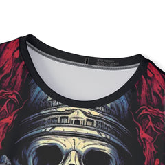 Men's Graphic Sports Premium Jersey - Gothic Skull Design