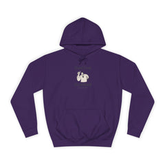 Good Food, Good Mood Unisex College Hoodie