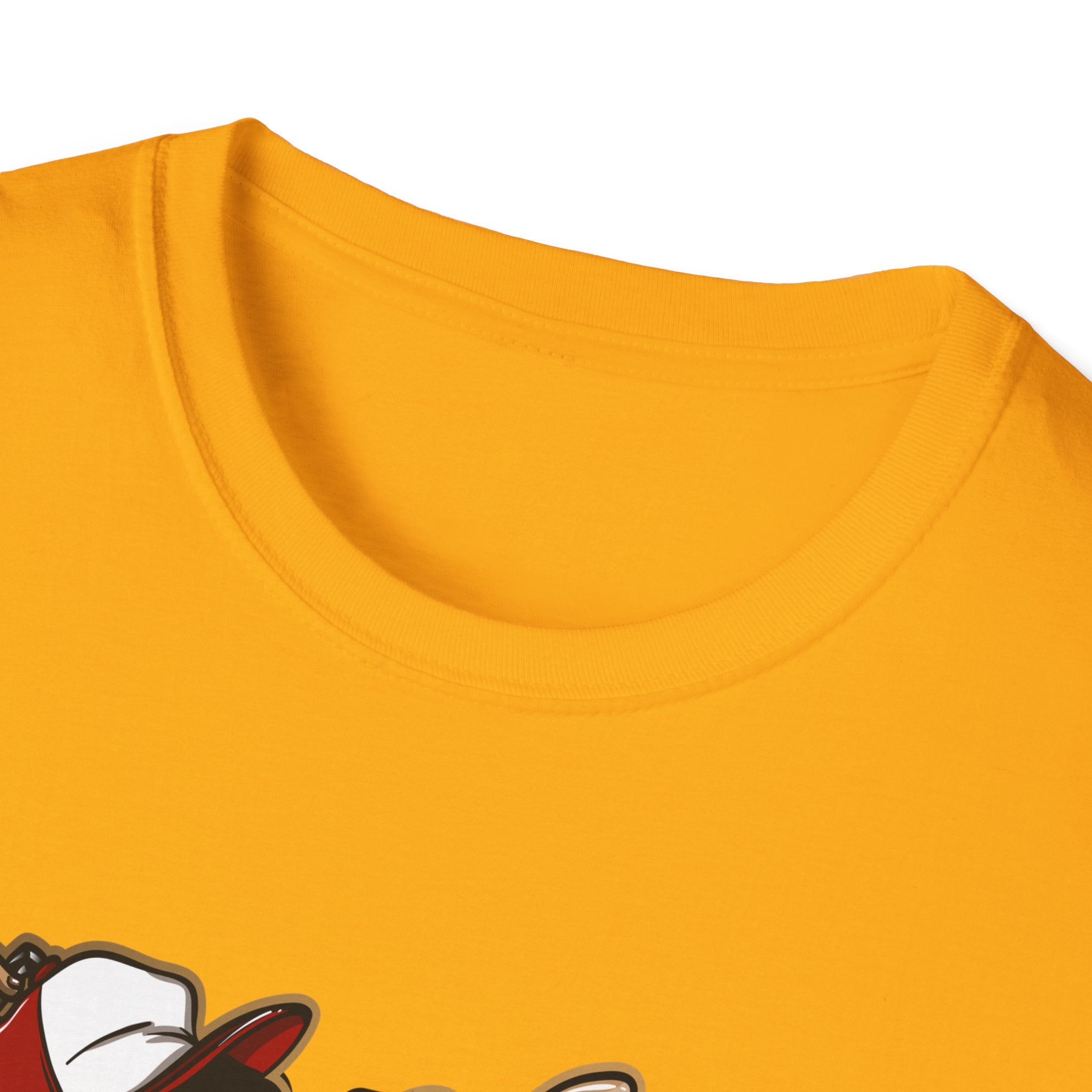 Skateboarder Graffiti Graphic T-Shirt - Unisex Softstyle Tee for Streetwear Enthusiasts