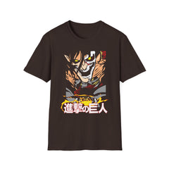 ATTACK ON TITAN ANIME  Printed T-Shirt - Bold Design for Fans