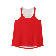 Vibrant Red Women's Tank Top - Perfect for Summer and Active Days