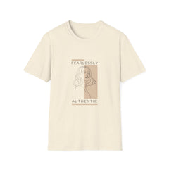 Fearlessly Authentic Unisex Softstyle Girls T-Shirt