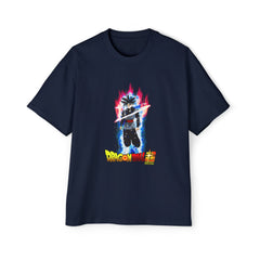 Dragon Ball Z Men's Heavy Oversized Tee - Anime Graphic Tee for Fans